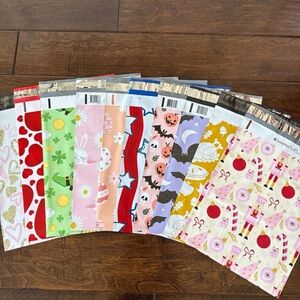 40 Pack - 10x13” The Ultimate Holiday Set of Poly Mailers